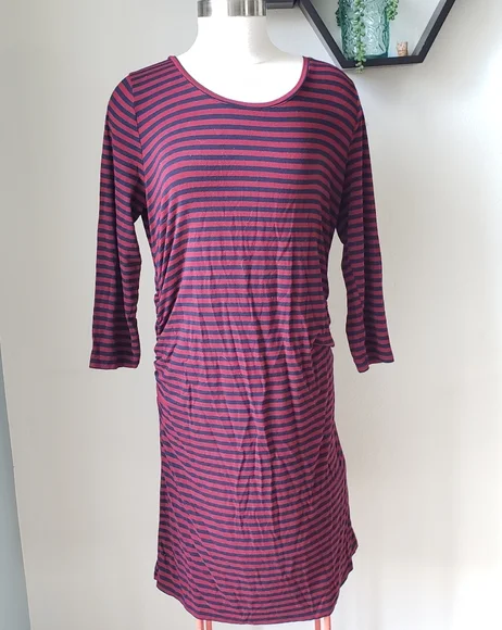 Liz Lange maternity dresses lot of 2 large - Picture 3 of 4